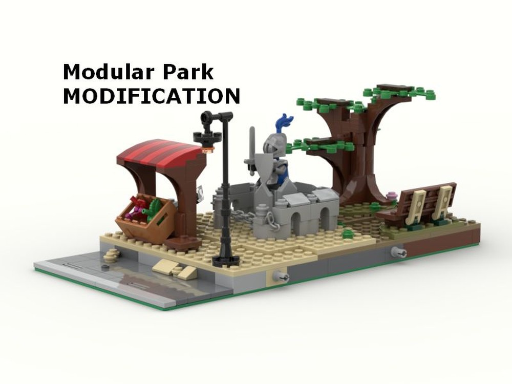 Lego Modular Park - Modification