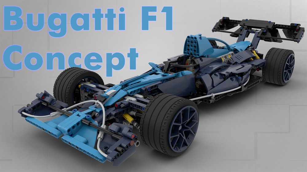 Lego Bugatti F1 Concept - 42083 B-Model (Alternate Build)