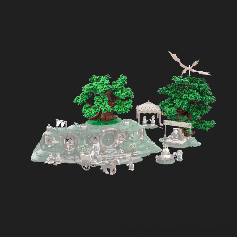 Lego The Shire - Lusher Trees