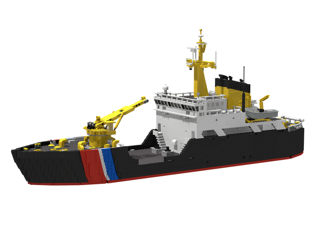 Lego Coast Guard Buoy Tender WLB-225 Juniper Class
