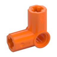 Lego Technic Axle and Pin Connector Angled #6 - 90° / Orange