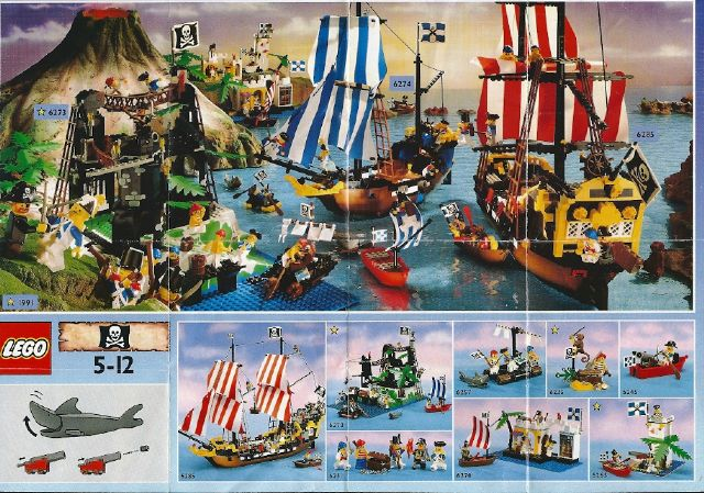 Lego 1991 Mini Pirates Overseas (833985-OS)