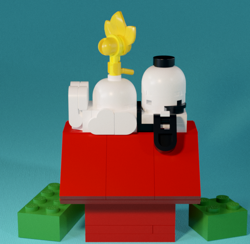 Lego Snoopy