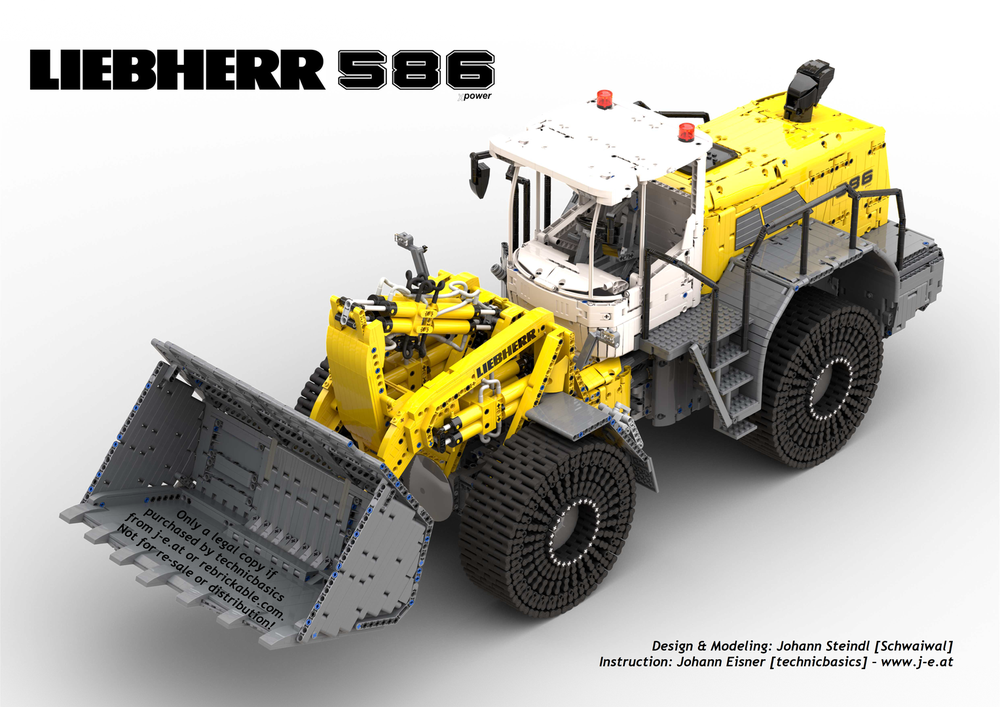 Lego Liebherr L586 - Pro Version