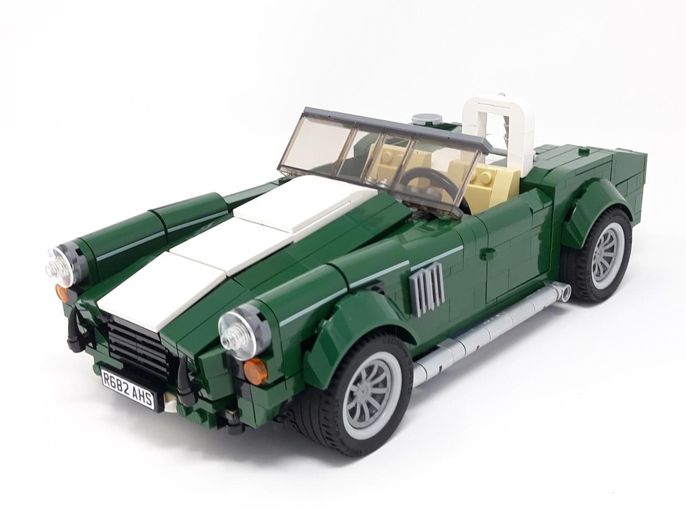 Lego 10242 Shelby ac cobra - display version