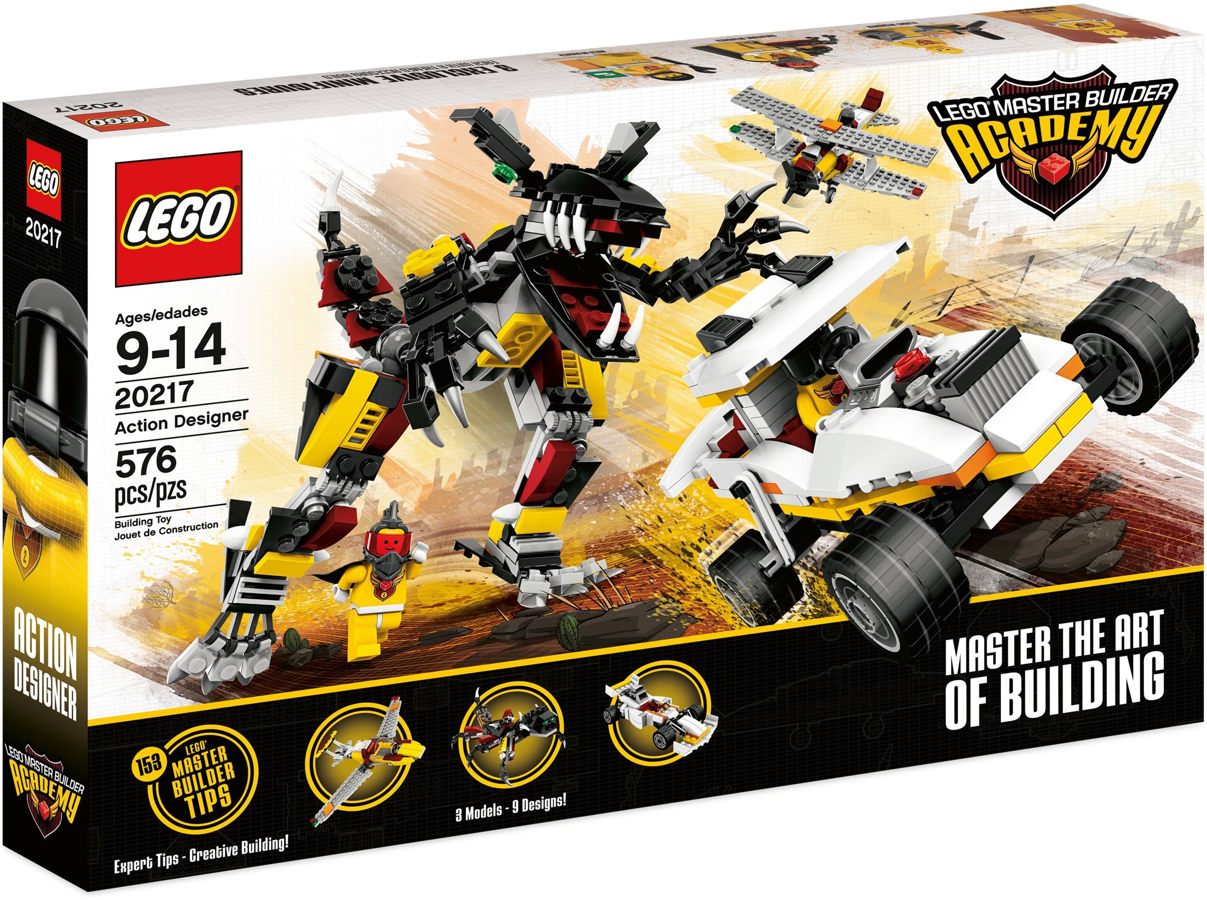 Lego Action Designer (Kits 4 - 6 Redesign)