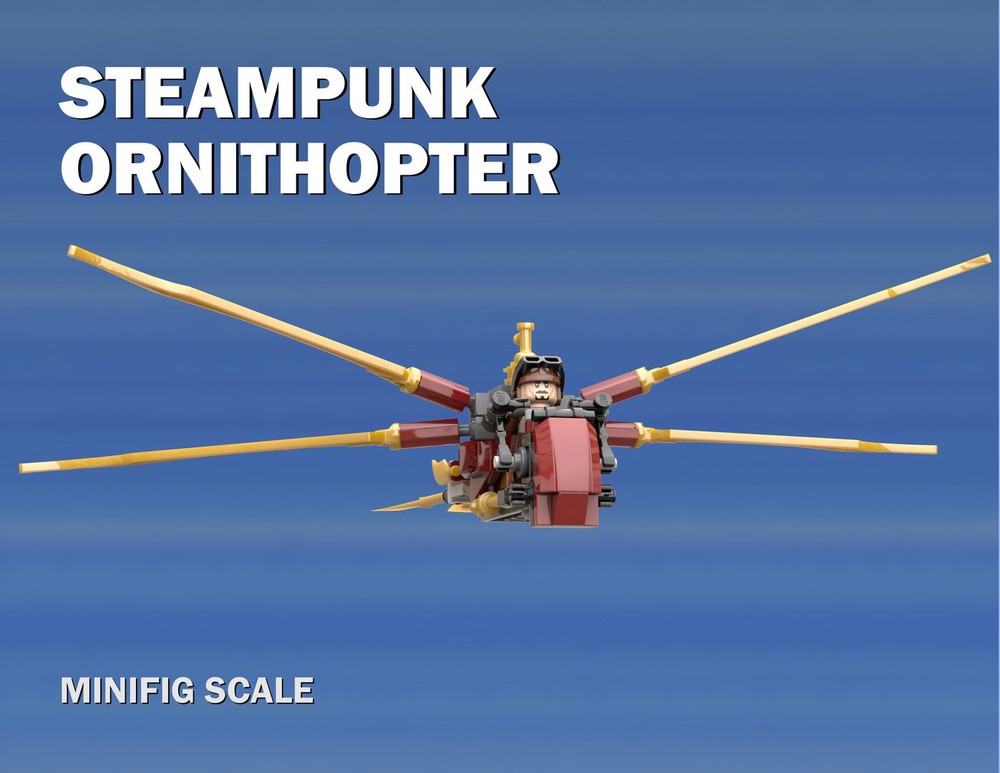 Lego Steampunk Ornithopter