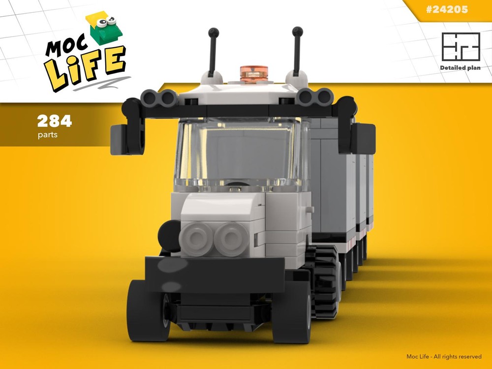 Lego Tractor for luggage