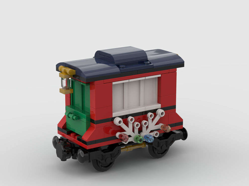 Lego 10254 Winter Holiday Train Battery Car