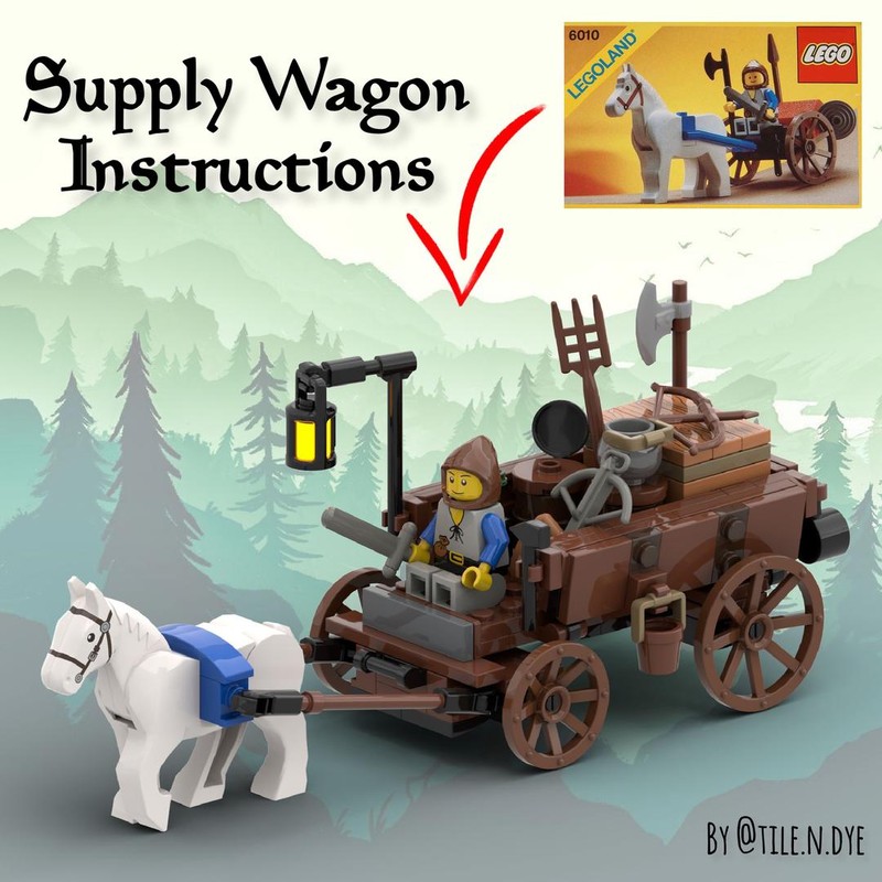 Lego 6010 - Supply Wagon Remake