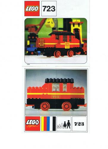 Lego Diesel Locomotive