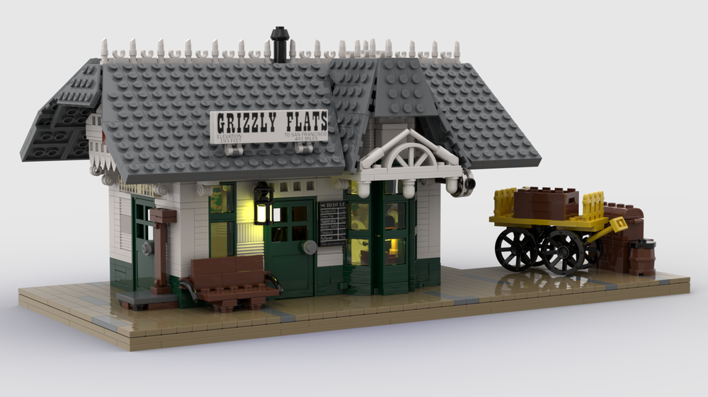 Lego Grizzly Flats Station