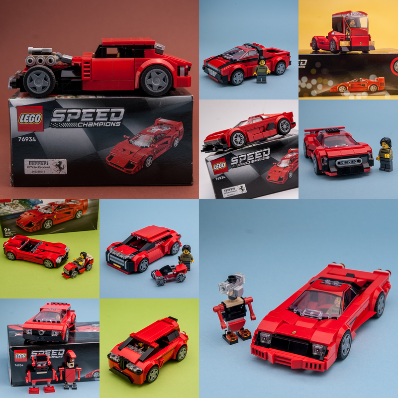 Lego Red mocs ... Very red mocs