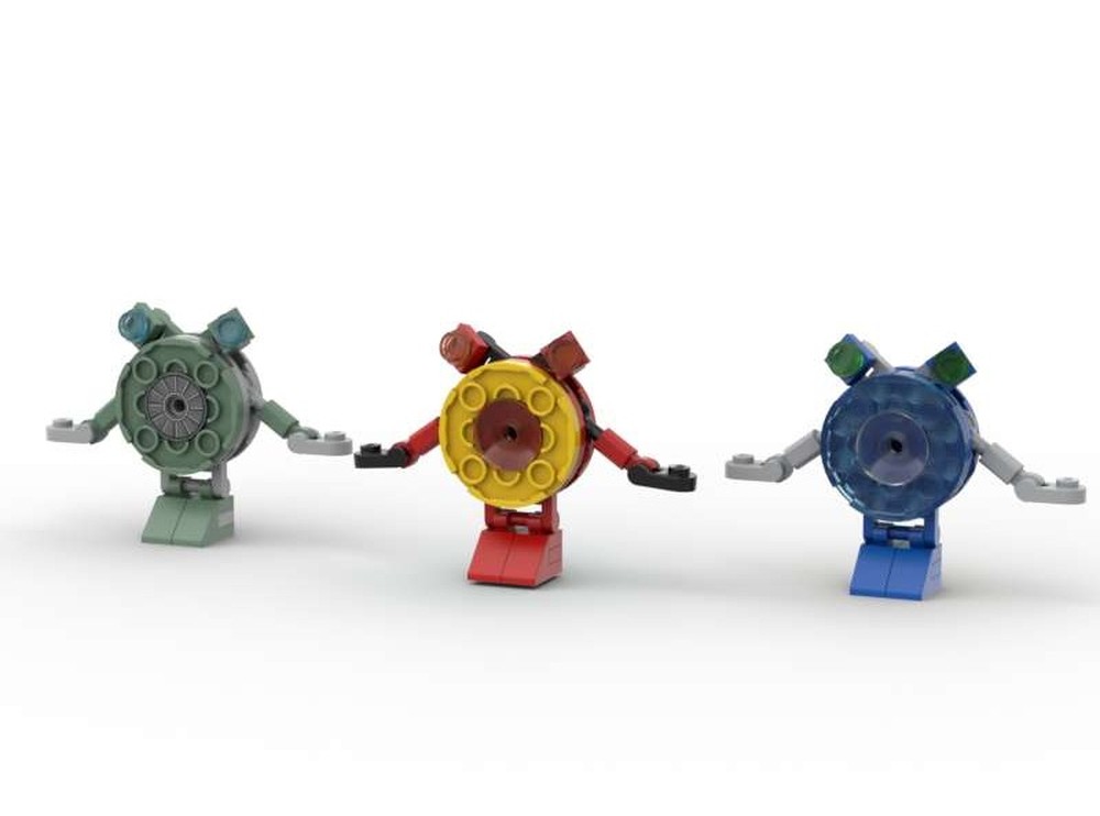 Lego Egg Typhoon, Egg Flame, & Egg Blizzard