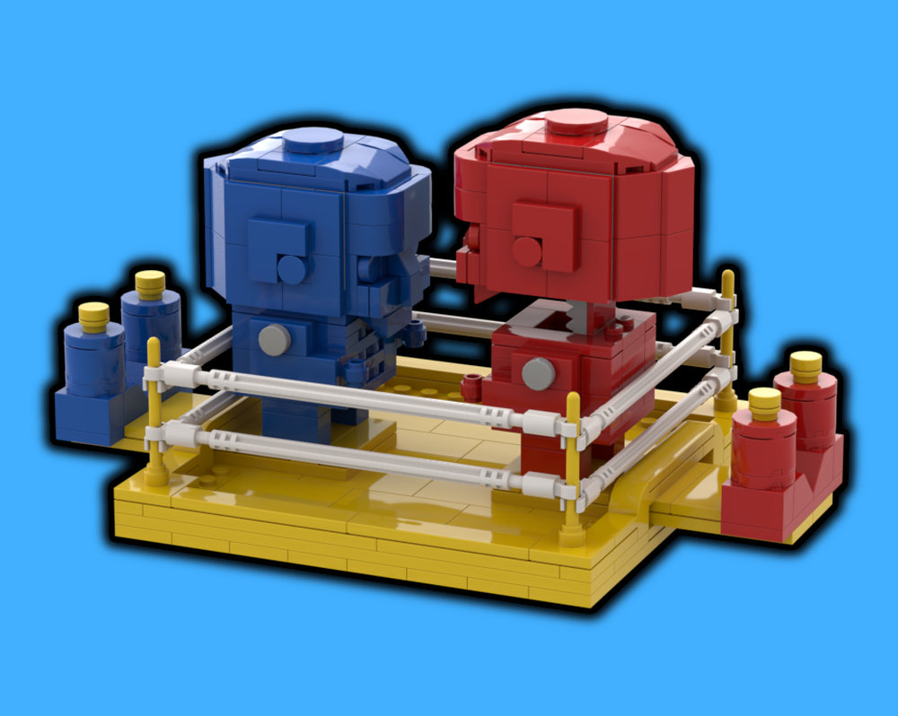 Lego Boxing Robots w/ Cage