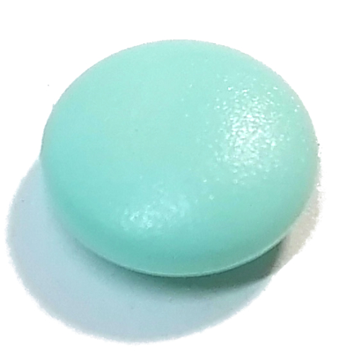 Lego Clikits Icon, Round 2 x 2 Small Thin with Pin / Aqua