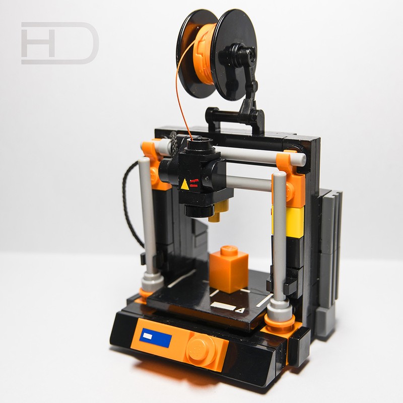 Lego Orange 3D Printer