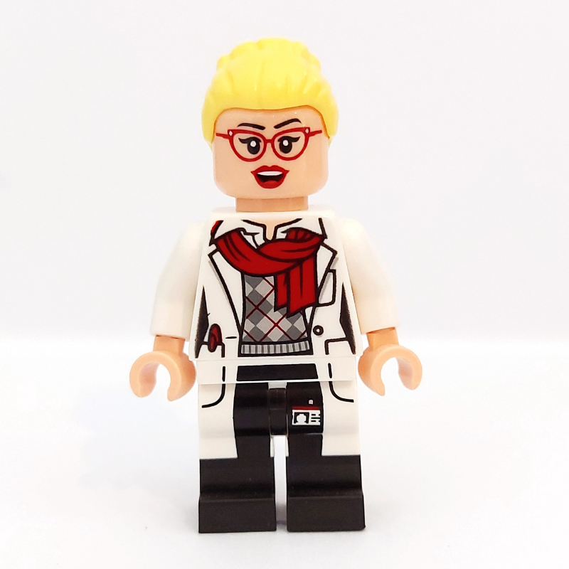 Lego Dr. Harleen Quinzel (Harley Quinn) with Red Glasses