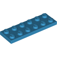 Lego Plate 2 x 6 / Dark Azure