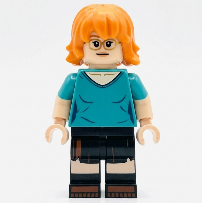 Lego Nami, Dark Turquoise Shirt