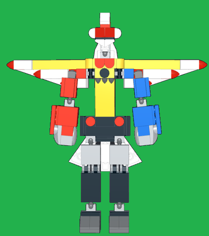 Lego SR size Ninja Megazord