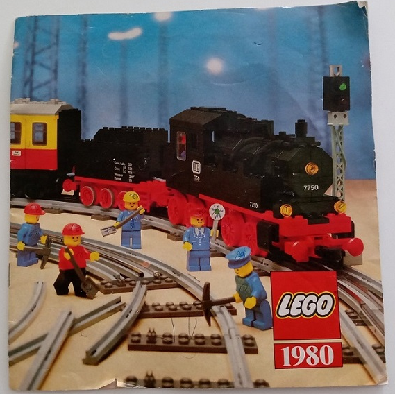 Lego 1980 Large Train Swiss (99780-CH)