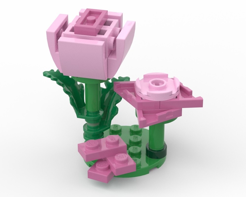Lego Micro Pink Flowers