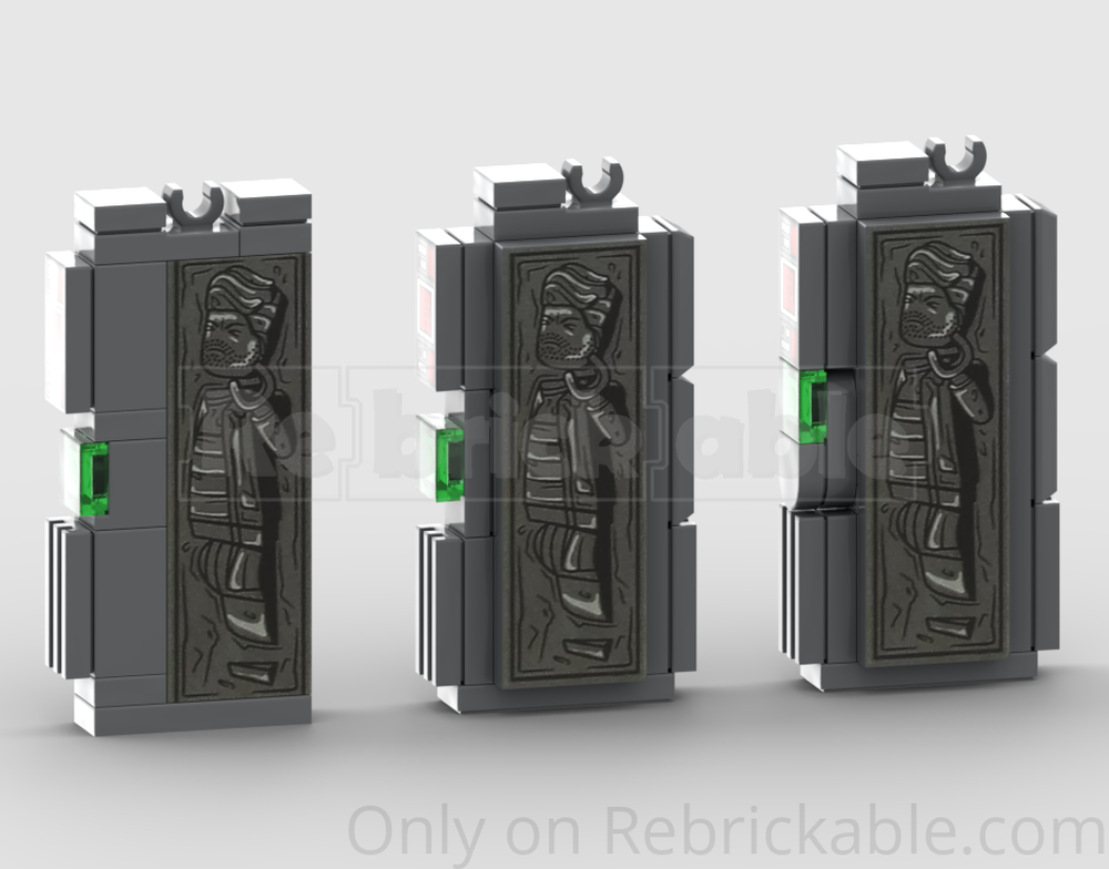 Lego Custom Carbonite Blocks for UCS Razor Crest