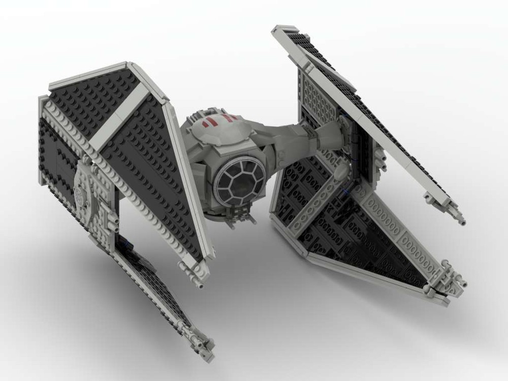 Lego SW MOC Imperial TIE Interceptor