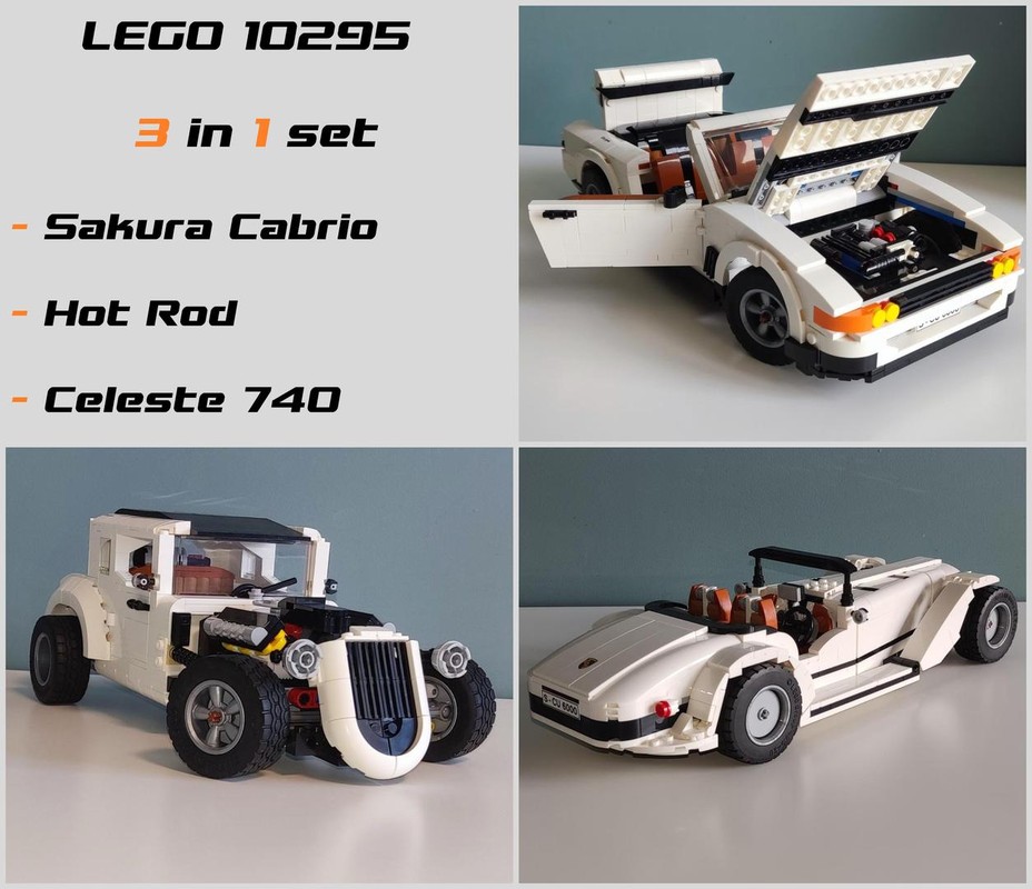 Lego 10295 3 in 1 Alternative set