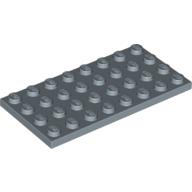 Lego Plate 4 x 8 / Sand Blue