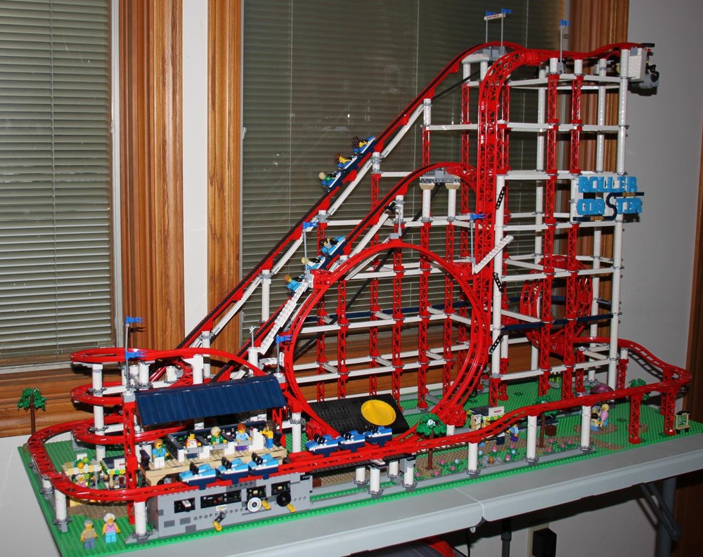 Lego UPDATED - Roller Coaster 10261 Modifications