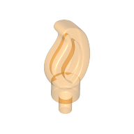 Lego Wave / Flame Small with Pin