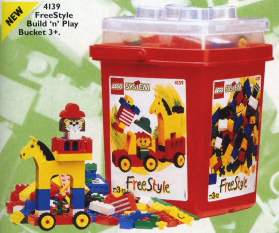 Lego Freestyle Bucket
