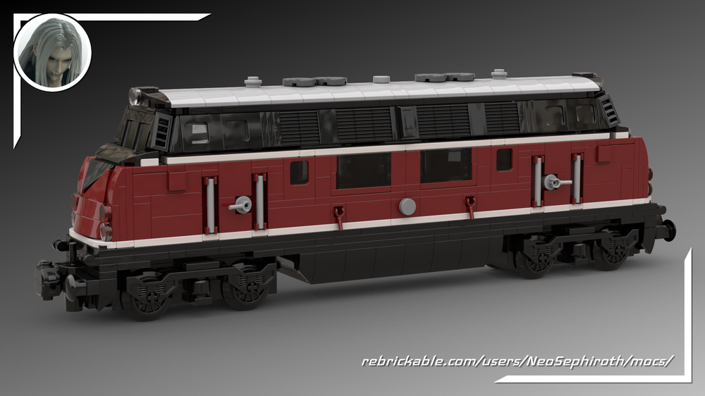 Lego V200 locomotive