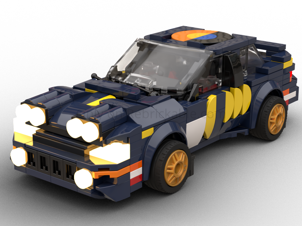 Lego Subaru Impreza'95-McRAE / RAC Rally'95 / Impreza 555 (LiTE series, class 555)