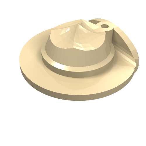Lego Hat Wide Brim Flat / Tan