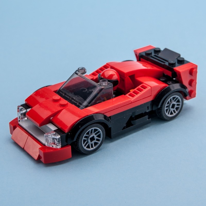 Lego 60395 Red Bullet