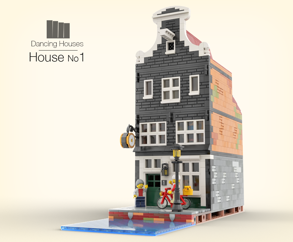 Lego Dancing Houses of Amsterdam – House 1: Irish Pub
