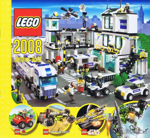 Lego 2008 Large French January - August (453.0506-FR)