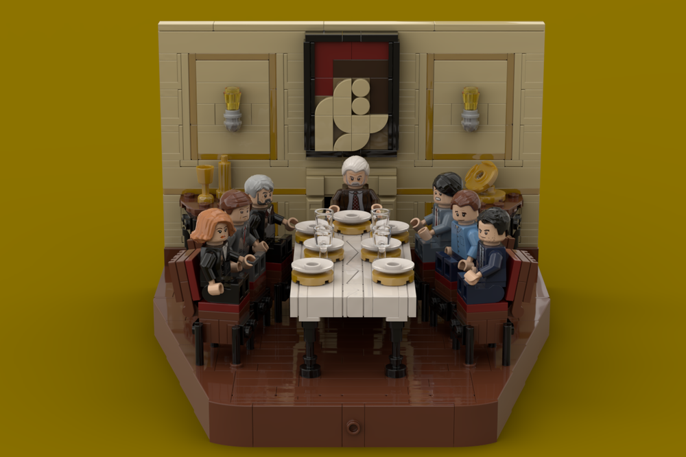 Lego Succession Diorama