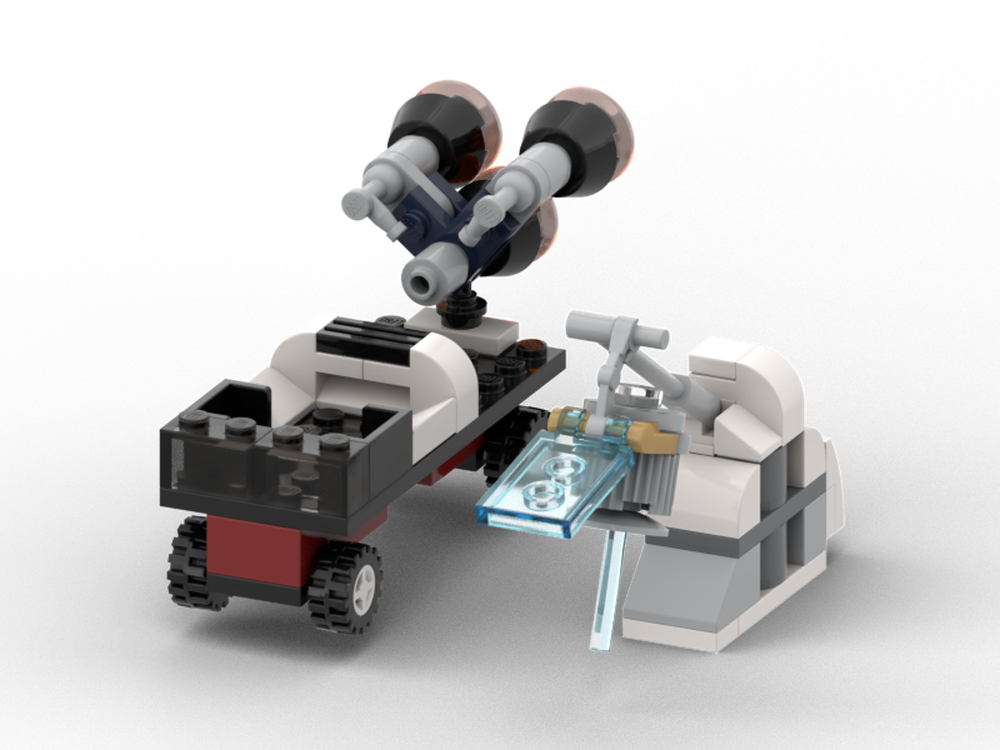 Lego Rocket Car & Laser
