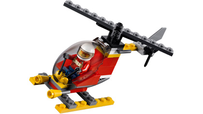 Lego Fire Helicopter