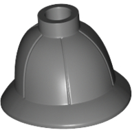 Lego Hat / Pith Helmet / Dark Bluish Gray