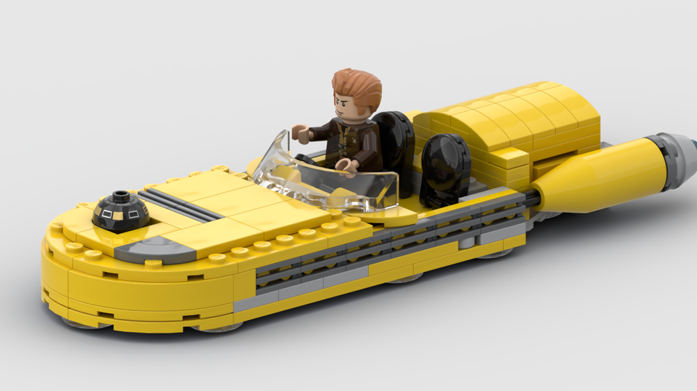 Lego Yellow LandSpeeder