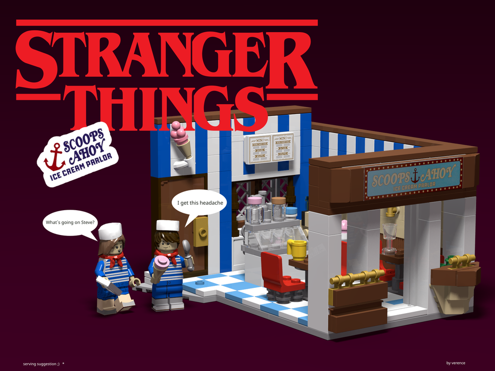 Lego Stranger Things Scoops Ahoy