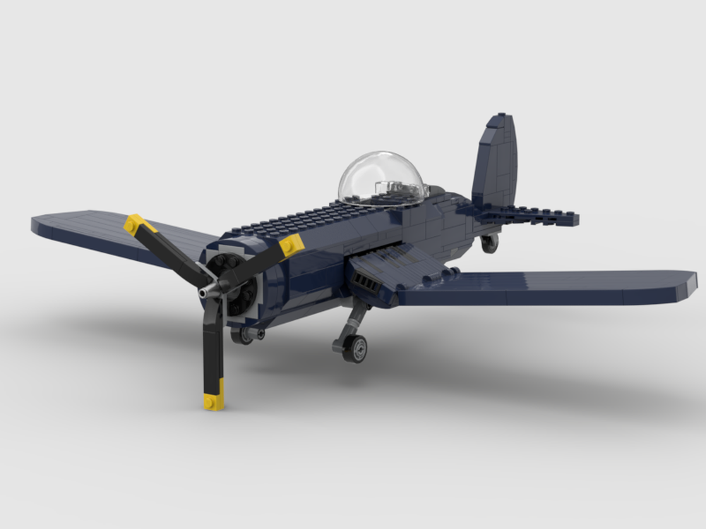 Lego F4U Corsair Fighter Plane (V2)