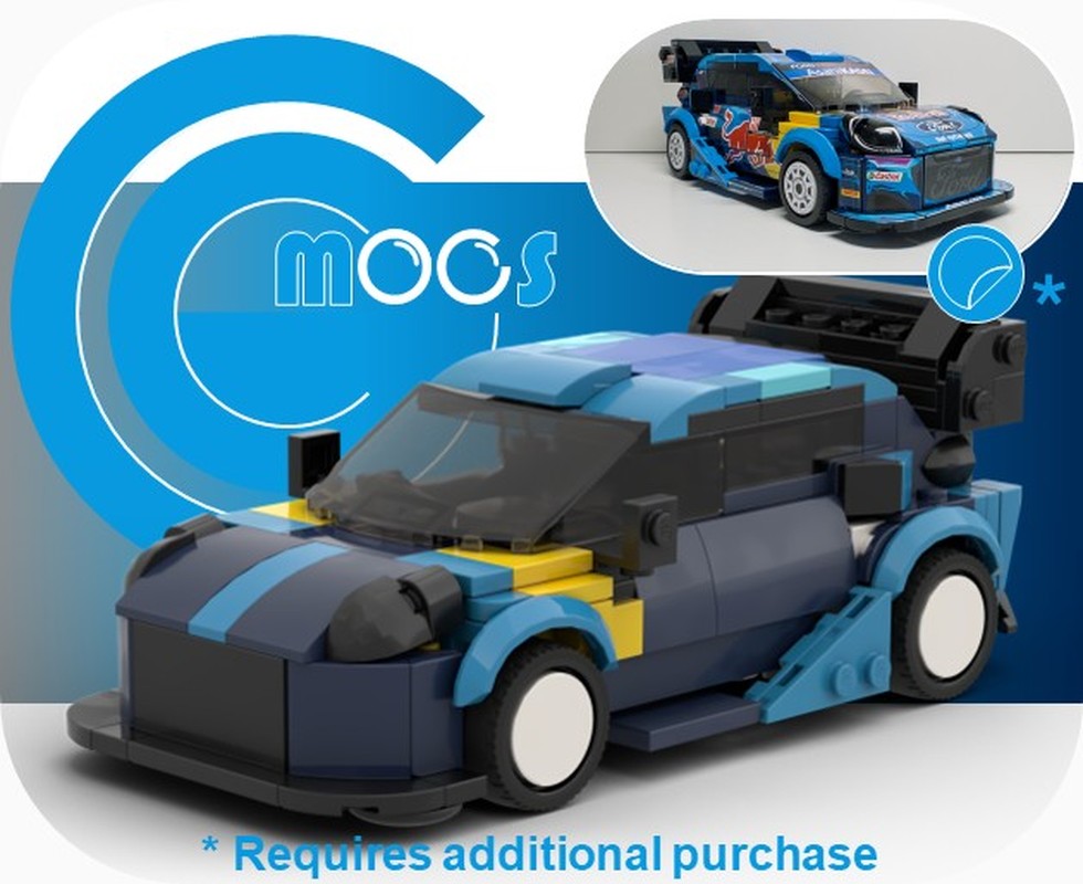 Lego Ford Puma Rally1 Hybrid 2023