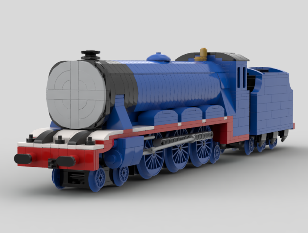 Lego (CGI Scale) Gordon the Big Engine (UPDATED DESIGN!!)