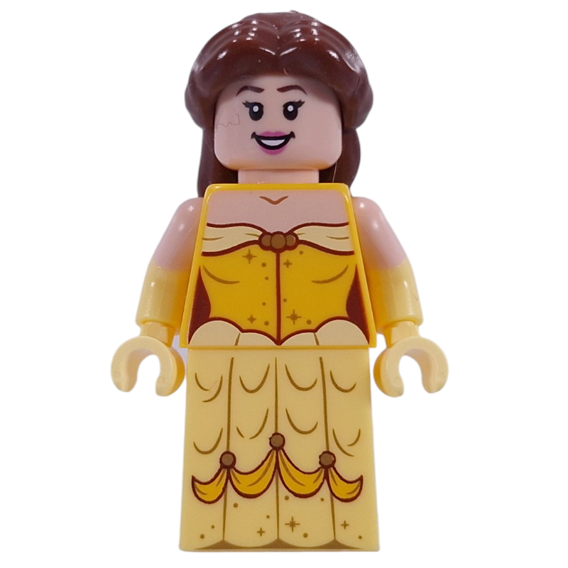 Lego Belle, Minifig, Dress